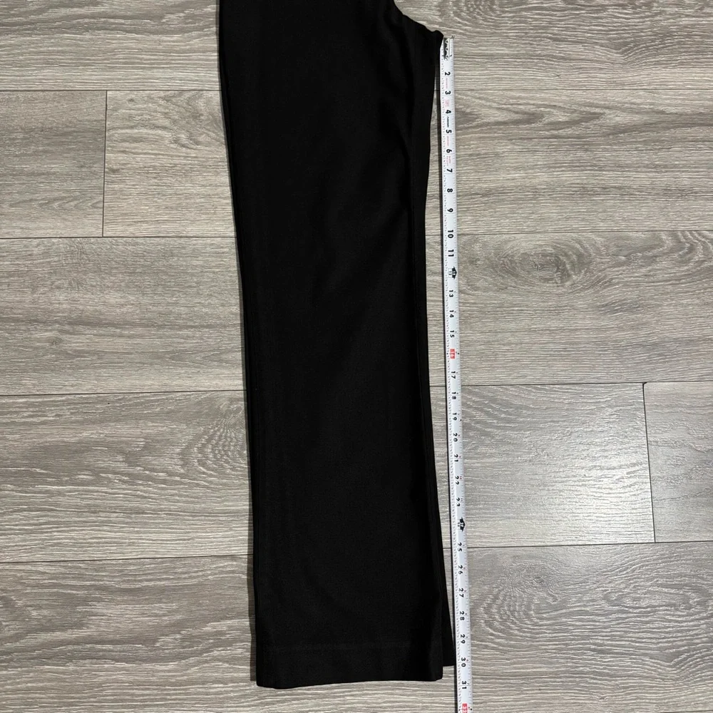 Old Navy Collection Women Black Stretch Office Business Casual Straight Pants 4L